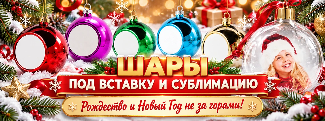 Елочный шар под вставку