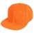 Бейсболка Snapback с прямым козырьком оранжевая