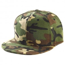 Бейсболка Snapback с прямым козырьком кмф лес