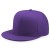 Бейсболка Snapback с прямым козырьком фиолетовая