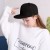 Бейсболка Snapback с прямым козырьком черная