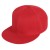 Бейсболка Snapback с прямым козырьком красная