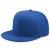 Бейсболка Snapback с прямым козырьком ярко-синяя