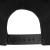 Бейсболка Snapback с прямым козырьком черная
