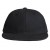 Бейсболка Snapback с прямым козырьком черная