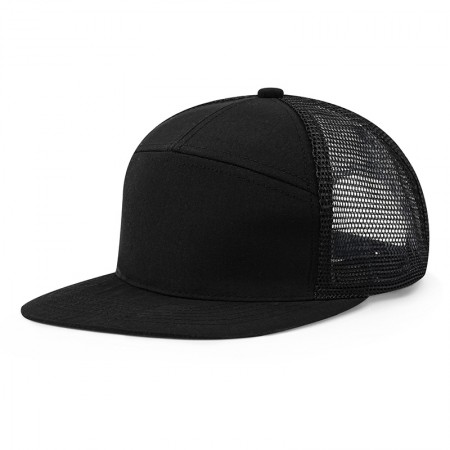 Бейсболка Richardson Truck Snapback черная | Артикул 10099