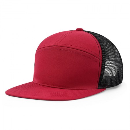 Бейсболка Richardson Truck Snapback красная | Артикул 10102