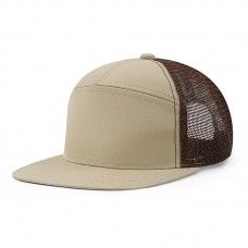 Бейсболка Richardson Truck Snapback бежевая