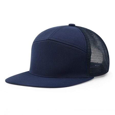 Бейсболка Richardson Truck Snapback темно-синяя | Артикул 10139