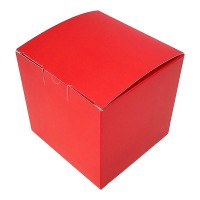 Коробка для кружки красная