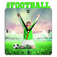 Часы металлические для сублимации Football