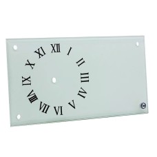 Часы для сублимации стекл. прямоуг. BL-28C, 16х30см