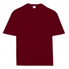 STAN (56) Футболка oversize 240 г/кв.м. бордовая 50 (L)