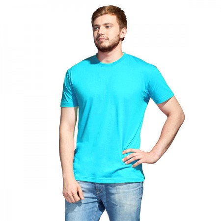 STAN Action(51) Футболка унисекс 160 г/кв.м. бирюзовая 44 (XS) | Артикул 16223