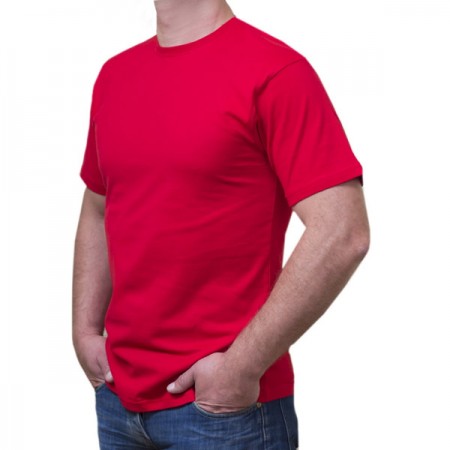 SMART Футболка мужская 155 г/кв.м. красная 52 (XL) | Артикул 15360