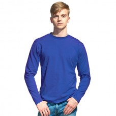 Stan Casual(35) Футболка муж. длинный рукав синяя 46 (S)