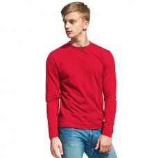 Stan Casual Футболка муж. длинный рукав красная 48 (M)