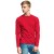 Stan Casual Футболка муж. длинный рукав красная 48 (M)