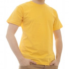 SMART Футболка мужская 155 г/кв.м. желтая 52 (XL)