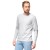 Stan Casual(35) Футболка муж. длинный рукав серый меланж 44 (XS)