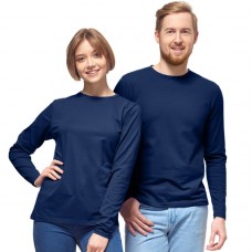 Stan Casual(35) Футболка муж. длинный рукав тёмно-синяя 44 (XS)