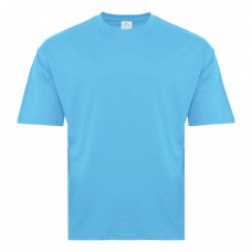 STAN (39) Футболка oversize хлопок голубой 44 (XS)