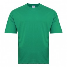 STAN (39) Футболка oversize хлопок зеленый 46 (S)