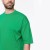 STAN (39) Футболка oversize хлопок зеленый 46 (S) | Артикул 21545
