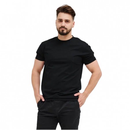 ABRATEX Футболка хлопок 180г черная 40 (3XS) | Артикул 22247