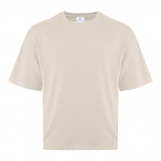 STAN (40) Футболка oversize хлопок/полиэстер молочный 52 (XL)