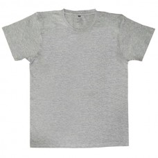 SMART Футболка мужская 155 г/кв.м. серый меланж 44 (XS)
