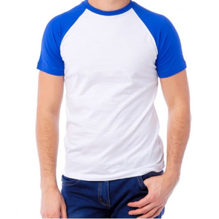 Футболка ложная сетка Futbitex синие рукава 56 (3XL)