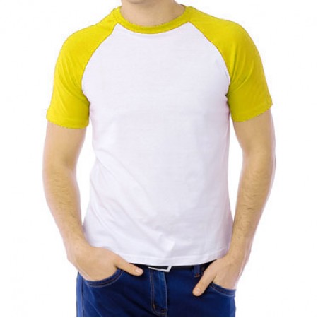 Футболка ложная сетка Futbitex желтые рукава 44 (XS)
