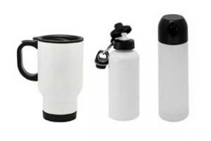 Металлические кружки, фляжки, термосы