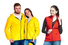 Ветровки и жилеты