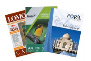 Фотобумага и пленка для печати