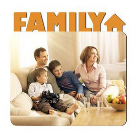 Магнит металлический для сублимации Family | Артикул 11504