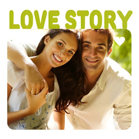 Магнит металлический для сублимации Love Story | Артикул 11508
