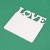 Магнит деревянный для сублимации LOVE | Артикул 14707 Магнит деревянный для сублимации LOVE | Артикул 14707