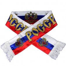 Шарф атласный двухслойный 