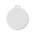 Медаль металлическая для сублимации d=55мм белая