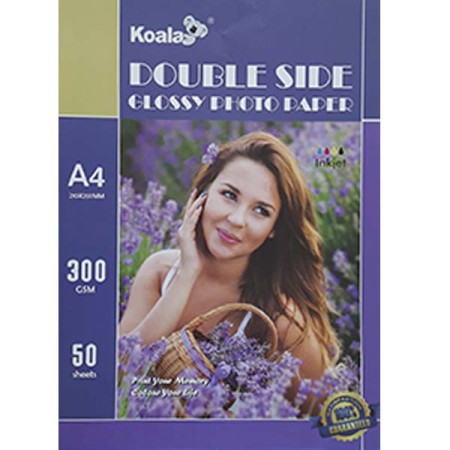 Koala Фотобумага глянцевая двухсторонняя, А4, 300 г/м2, 50 л | Артикул 19534