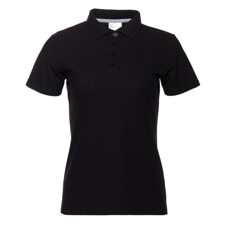 STAN Women(04WL) рубашка-поло женская черная 42 (XS) | Артикул 10782