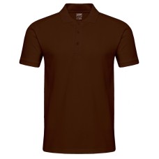 MODERN Рубашка-поло мужская 190 г/кв.м. шоколадный 46 (S)