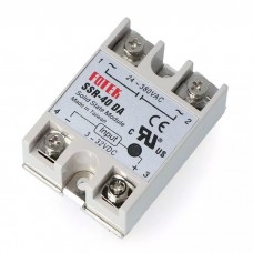 Запчасть Твердотельное реле Solid Relay(SSR-40DA), Input 3-32VDC, Control terminal voltage 24-380VAC