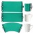 Зажим силиконовый 3D для кружки ЛАТТЕ низкой 12OZ