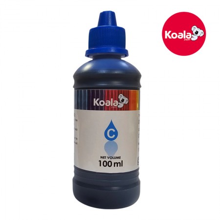 Чернила водные 100мл Koala A-SUB for Epson P/T/L-series Cyan | Артикул 22148