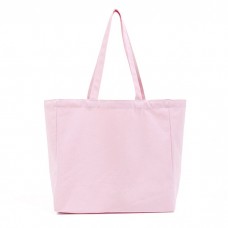 Сумка-шоппер (тоут) Leto 34х31х12см, 100% хлопок, светло-розовый