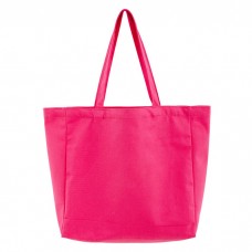 Сумка-шоппер (тоут) Leto 34х31х12см, 100% хлопок, фуксия