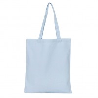 Сумка-шоппер Colorina 34х39см, 100% хлопок, серо-голубой